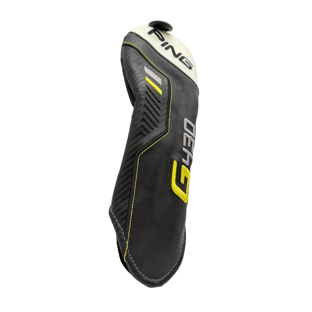 PING G430 Fairway Wood Headcover Golf Black White Chartreuse Adjustable Tag OEM